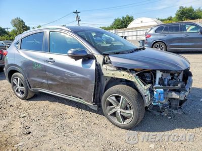 Czwarte zdjęcie samochodu z boku: 2022 HONDA HR-V EX VIN:3CZRU6H54NM762521 - miniatura