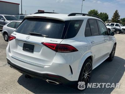 Czwarte zdjęcie samochodu z boku: 2021 MERCEDES-BENZ GLE 450 4MATIC VIN:4JGFB5KB2MA573932 - miniatura