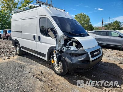 Czwarte zdjęcie samochodu z boku: 2019 RAM PROMASTER 2500 2500 HIGH VIN:3C6TRVCG9KE549531 - miniatura