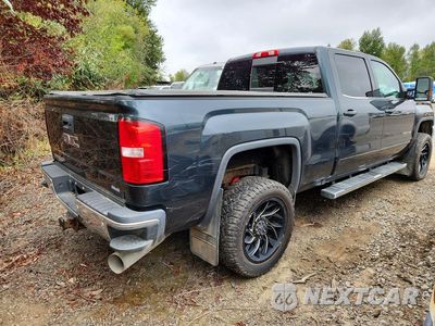 Trzecie zdjęcie samochodu z tyłu: 2019 GMC SIERRA K3500 SLE VIN:1GT42UCY1KF188970 - miniatura