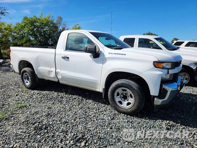Czwarte zdjęcie samochodu z boku: 2020 CHEVROLET SILVERADO C1500 VIN:3GCNWAEF5LG433594 - miniatura