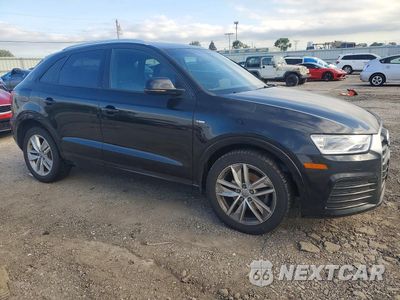 Czwarte zdjęcie samochodu z boku: 2018 AUDI Q3 PREMIUM VIN:WA1ECCFS8JR009642 - miniatura