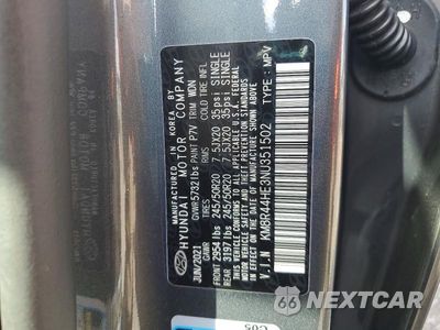 Zdjęcie 12 z 12 samochodu: 2022 HYUNDAI PALISADE SEL VIN:KM8R44HE3NU351502 - miniatura