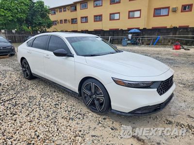 Czwarte zdjęcie samochodu z boku: 2025 HONDA ACCORD HYBRID SPORT VIN:1HGCY2F59SA079204 - miniatura