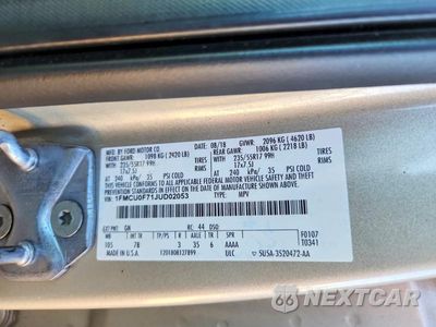 Zdjęcie 13 z 13 samochodu: 2018 FORD ESCAPE S VIN:1FMCU0F71JUD02053 - miniatura