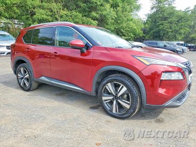 Czwarte zdjęcie samochodu z boku: 2023 NISSAN ROGUE SL VIN:5N1BT3CB6PC786602 - miniatura