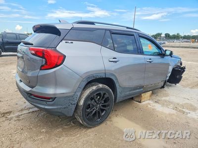 Trzecie zdjęcie samochodu z tyłu: 2020 GMC TERRAIN SLE VIN:3GKALMEV6LL283717 - miniatura