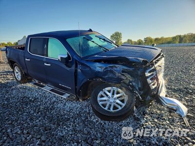 Czwarte zdjęcie samochodu z boku: 2022 GMC SIERRA LIMITED K1500 SLT VIN:3GTU9DET6NG215855 - miniatura