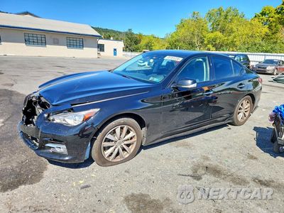 2015 INFINITI Q50 BASE JN1BV7ARXFM413371 - główne zdjęcie licytacji z USA - miniatura