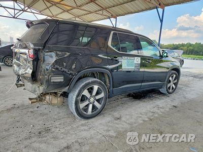 Trzecie zdjęcie samochodu z tyłu: 2018 CHEVROLET TRAVERSE LT VIN:1GNERHKW3JJ198295 - miniatura