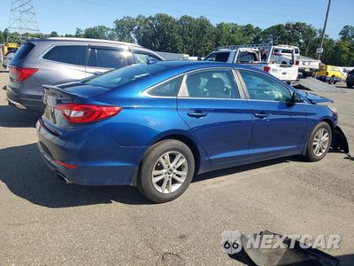 Trzecie zdjęcie samochodu z tyłu: 2015 HYUNDAI SONATA SE VIN:5NPE24AF7FH216806 - miniatura