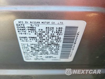 Zdjęcie 13 z 13 samochodu: 2012 NISSAN ROGUE S VIN:JN8AS5MV9CW717598 - miniatura