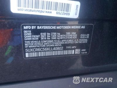 Zdjęcie 13 z 13 samochodu: 2019 BMW X5 XDRIVE40I VIN:5UXCR6C56KLL40802 - miniatura