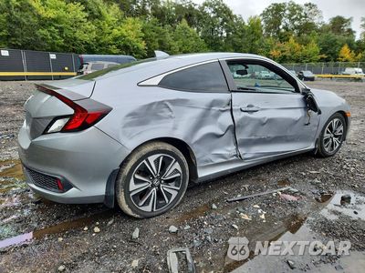 Trzecie zdjęcie samochodu z tyłu: 2016 HONDA CIVIC EXL VIN:2HGFC3B71GH355893 - miniatura