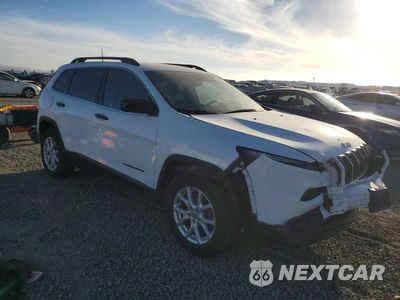 Czwarte zdjęcie samochodu z boku: 2016 JEEP CHEROKEE LATITUDE VIN:1C4PJMCB8GW145181 - miniatura