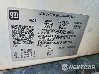 Zdjęcie 13 z 13 samochodu: 2023 CHEVROLET TAHOE K1500 LT VIN:1GNSKNKDXPR490766 - miniatura
