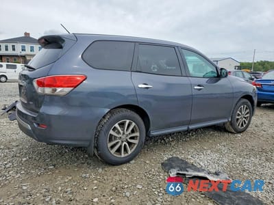 Trzecie zdjęcie samochodu z tyłu: 2014 NISSAN PATHFINDER S VIN:5N1AR2MM3EC633810 - miniatura