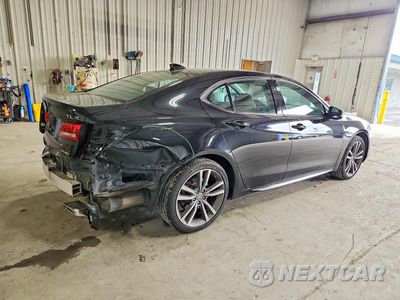 Trzecie zdjęcie samochodu z tyłu: 2020 ACURA TLX TECHNOLOGY VIN:19UUB3F40LA001186 - miniatura