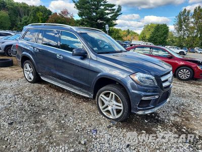 Czwarte zdjęcie samochodu z boku: 2013 MERCEDES-BENZ GL 550 4MATIC VIN:4JGDF7DE0DA100061 - miniatura