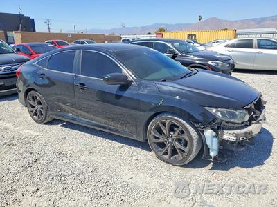 Czwarte zdjęcie samochodu z boku: 2020 HONDA CIVIC SPORT VIN:19XFC2F87LE214554 - miniatura