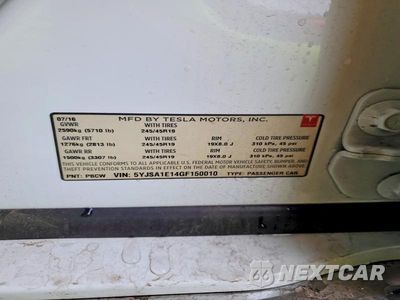 Zdjęcie 13 z 13 samochodu: 2016 TESLA MODEL S VIN:5YJSA1E14GF150010 - miniatura
