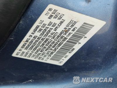 Zdjęcie 13 z 13 samochodu: 2010 HONDA ODYSSEY EX VIN:5FNRL3H57AB031698 - miniatura