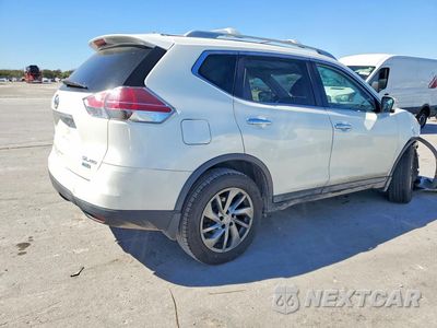 Trzecie zdjęcie samochodu z tyłu: 2014 NISSAN ROGUE SL VIN:5N1AT2MV6EC842839 - miniatura