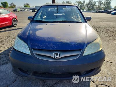 Piąte zdjęcie samochodu w środku: 2005 HONDA CIVIC EX VIN:2HGES268X5H602031 - miniatura