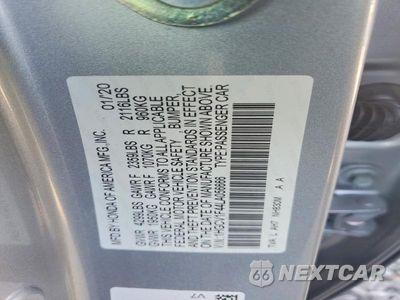 Zdjęcie 12 z 12 samochodu: 2020 HONDA ACCORD EX VIN:1HGCV1F44LA056666 - miniatura