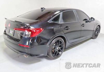 Trzecie zdjęcie samochodu z tyłu: 2023 HONDA CIVIC SI VIN:2HGFE1E54PH470237 - miniatura