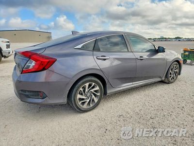 Trzecie zdjęcie samochodu z tyłu: 2017 HONDA CIVIC EX VIN:19XFC2F76HE051779 - miniatura