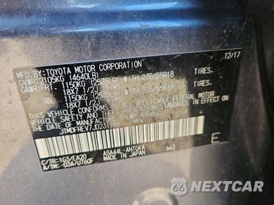 Zdjęcie 13 z 13 samochodu: 2018 TOYOTA RAV4 LIMITED VIN:JTMDFREV7JD231786 - miniatura