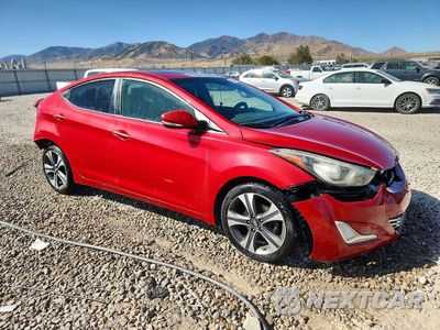 Czwarte zdjęcie samochodu z boku: 2014 HYUNDAI ELANTRA SPORT VIN:KMHDH4AH2EU054546 - miniatura