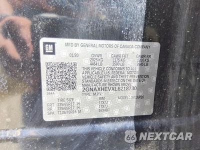 Zdjęcie 13 z 13 samochodu: 2020 CHEVROLET EQUINOX LS VIN:2GNAXHEVXL6218730 - miniatura