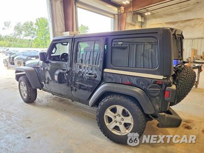 Drugie zdjęcie samochodu z przodu: 2021 JEEP WRANGLER UNLIMITED SPORT VIN:1C4HJXDM4MW771845 - miniatura
