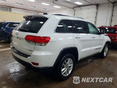Trzecie zdjęcie samochodu z tyłu: 2018 JEEP GRAND CHEROKEE LAREDO VIN:1C4RJFAG0JC231015 - miniatura