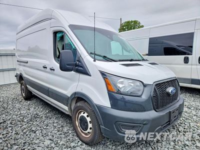 Czwarte zdjęcie samochodu z boku: 2023 FORD TRANSIT 250 DELIVERY VAN VIN:1FTBR1X80PKB06172 - miniatura