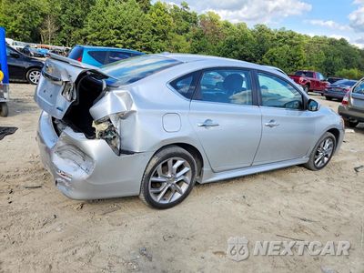 Trzecie zdjęcie samochodu z tyłu: 2014 NISSAN SENTRA SR VIN:3N1AB7APXEY233063 - miniatura