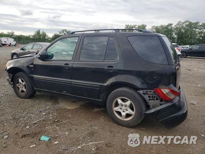 Drugie zdjęcie samochodu z przodu: 2000 MERCEDES-BENZ ML 320 VIN:4JGAB54E2YA173179 - miniatura