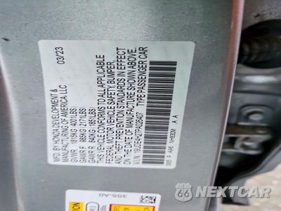 Zdjęcie 12 z 12 samochodu: 2023 ACURA INTEGRA VIN:19UDE4H27PA026407 - miniatura