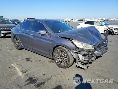 Czwarte zdjęcie samochodu z boku: 2017 HONDA ACCORD SPORT SPECIAL EDITION VIN:1HGCR2F10HA182191 - miniatura