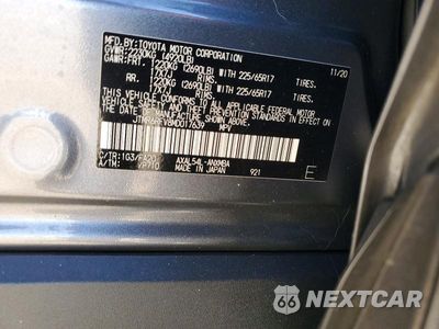 Zdjęcie 14 z 14 samochodu: 2021 TOYOTA RAV4 HYBRID XLE VIN:JTMR6RFV8MD017639 - miniatura