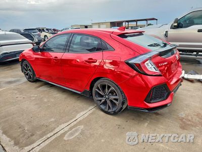 Drugie zdjęcie samochodu z przodu: 2017 HONDA CIVIC SPORT TOURING VIN:SHHFK7H98HU218246 - miniatura