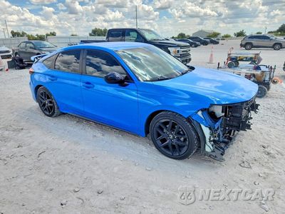 Czwarte zdjęcie samochodu z boku: 2024 HONDA CIVIC SPORT VIN:19XFL2G80RE005051 - miniatura