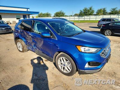 Czwarte zdjęcie samochodu z boku: 2021 FORD EDGE SEL VIN:2FMPK4J97MBA00817 - miniatura