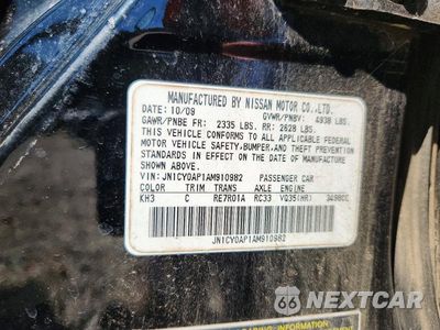 Zdjęcie 12 z 12 samochodu: 2010 INFINITI M35 BASE VIN:JN1CY0AP1AM910982 - miniatura