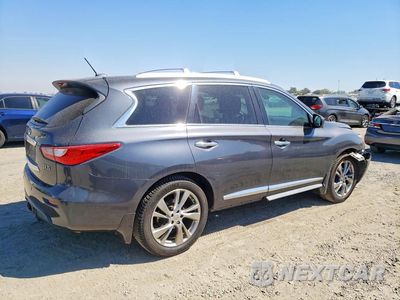 Trzecie zdjęcie samochodu z tyłu: 2013 INFINITI JX35 BASE VIN:5N1AL0MM7DC338780 - miniatura