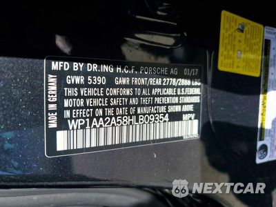 Zdjęcie 13 z 13 samochodu: 2017 PORSCHE MACAN VIN:WP1AA2A58HLB09354 - miniatura