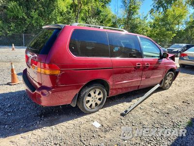Trzecie zdjęcie samochodu z tyłu: 2004 HONDA ODYSSEY EX VIN:5FNRL18694B059486 - miniatura