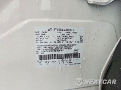 Zdjęcie 13 z 13 samochodu: 2024 FORD EDGE TITANIUM VIN:2FMPK4K96RBB25765 - miniatura